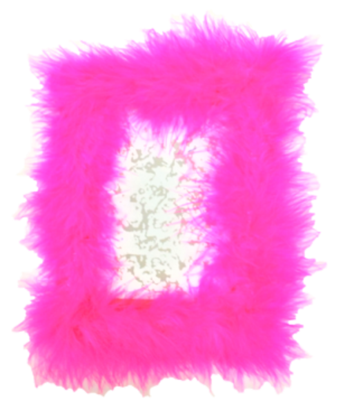 Feather Heart Photo Frame  |產品名稱|絨毛系列|羽毛系列