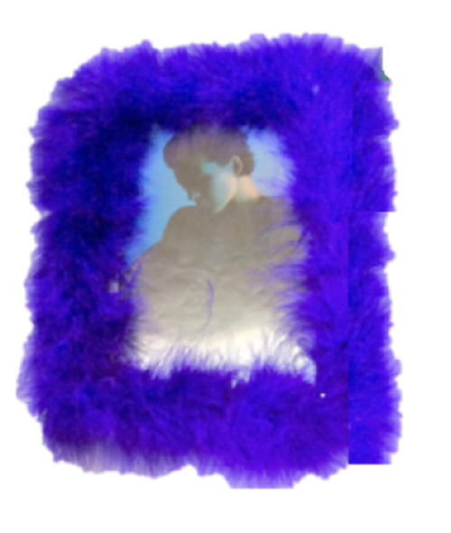 Feather Heart Photo Frame  |產品名稱|絨毛系列|羽毛系列