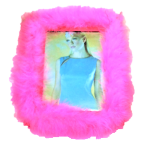 Feather Heart Photo Frame  |產品名稱|絨毛系列|羽毛系列
