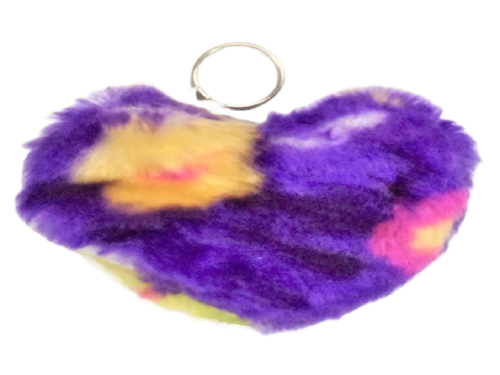 Furry Heart Purse   絨毛零錢包  |產品名稱|絨毛系列|絨毛萬用手冊,筆記本,CD本,筆袋