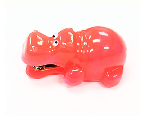 Hippo Stapler　河馬訂書機+1盒訂書針  |產品名稱|文具/包裝|河馬訂書機等/ 彩虹橡皮擦