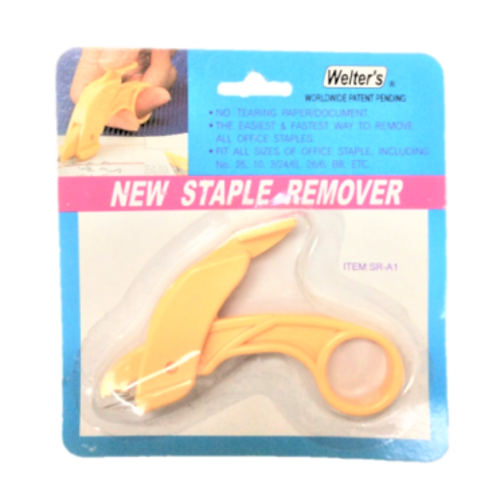 Staple Remover  |產品名稱|文具/包裝|河馬訂書機等/ 彩虹橡皮擦