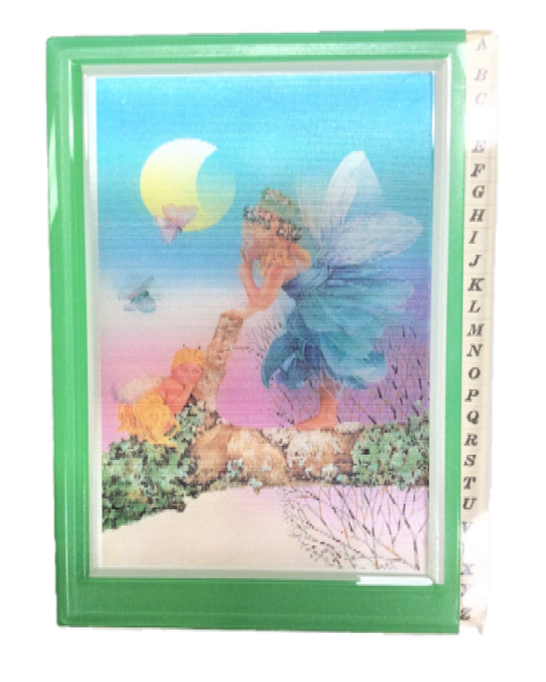 3D 香水壓克力電話地址本  |產品名稱|文具/包裝|色彩文具