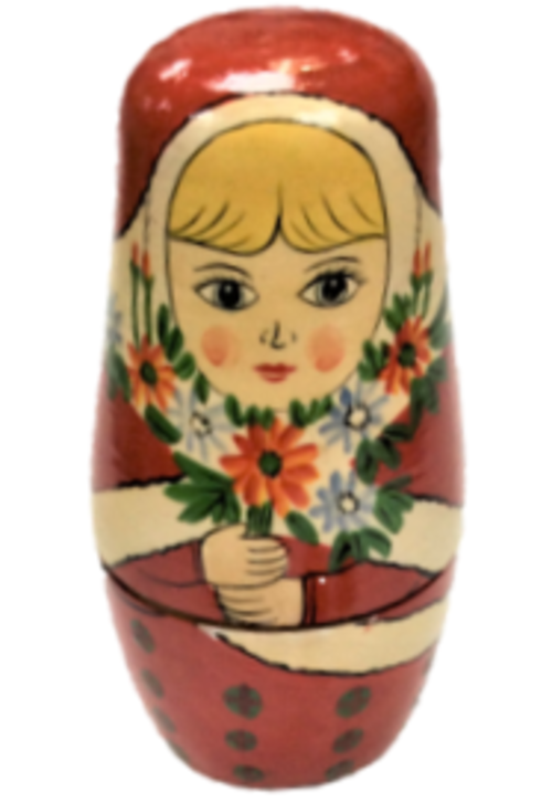 5 pcs Russian Nesting Doll  |產品名稱|文具/包裝|色彩文具