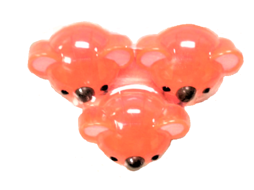 3 pcs Koala Clips with Magnet  |產品名稱|文具/包裝|色彩文具