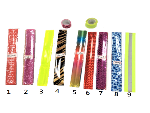 24.5cm A class Color Automatic Wrist Band  |產品名稱|文具/包裝|色彩文具