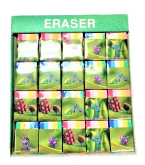 Eraser  橡皮擦  |產品名稱|文具/包裝|河馬訂書機等/ 彩虹橡皮擦
