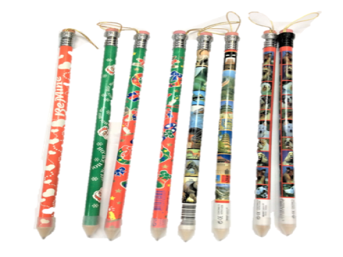 XMAS Hangling Big Pencil  |產品名稱|文具/包裝|色彩文具