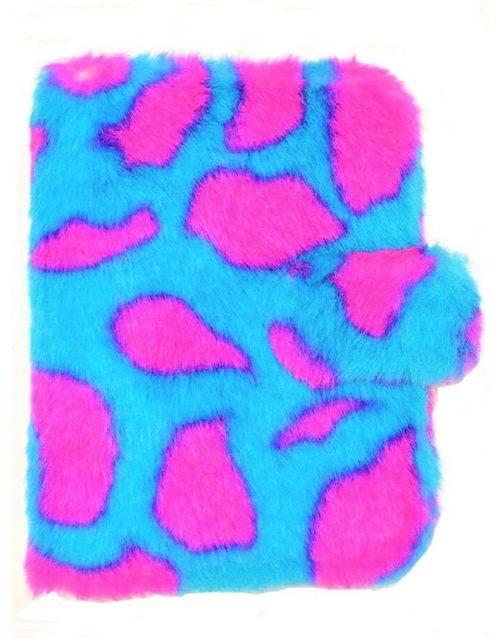 Furry 5” Organizer  |產品名稱|絨毛系列|絨毛萬用手冊,筆記本,CD本,筆袋