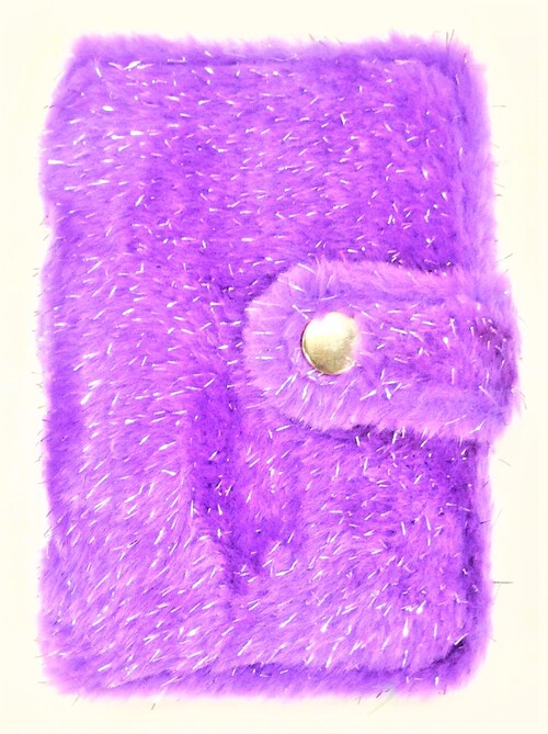 Furry 5” Organizer  |產品名稱|絨毛系列|絨毛萬用手冊,筆記本,CD本,筆袋