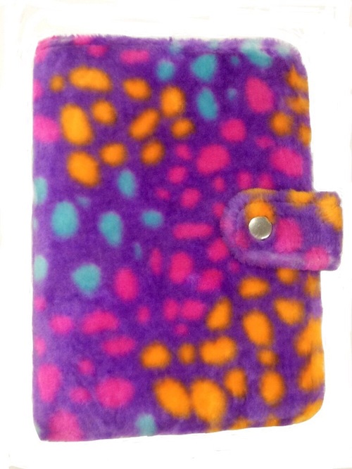 Furry 7”Organizer  |產品名稱|絨毛系列|絨毛萬用手冊,筆記本,CD本,筆袋