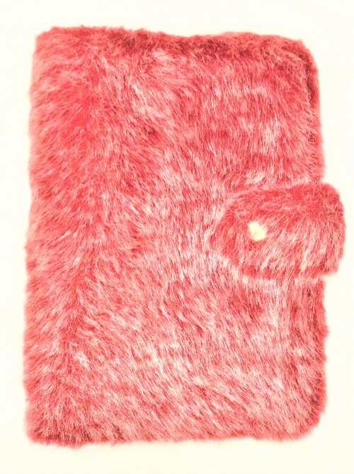 Furry 7” Organizer  |產品名稱|絨毛系列|絨毛萬用手冊,筆記本,CD本,筆袋