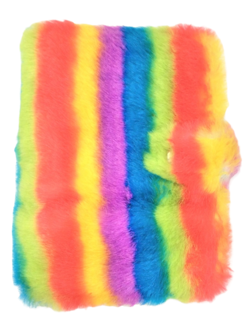 Furry 7” Organizer  |產品名稱|絨毛系列|絨毛萬用手冊,筆記本,CD本,筆袋