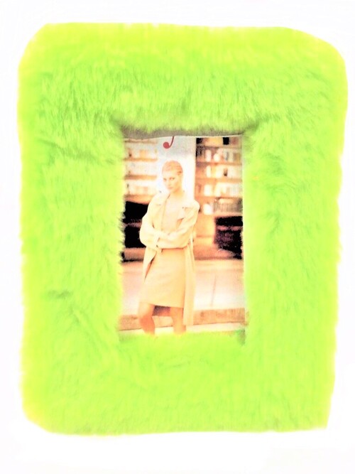 Furry Photo Frame  |產品名稱|絨毛系列|絨毛鏡子, 相框