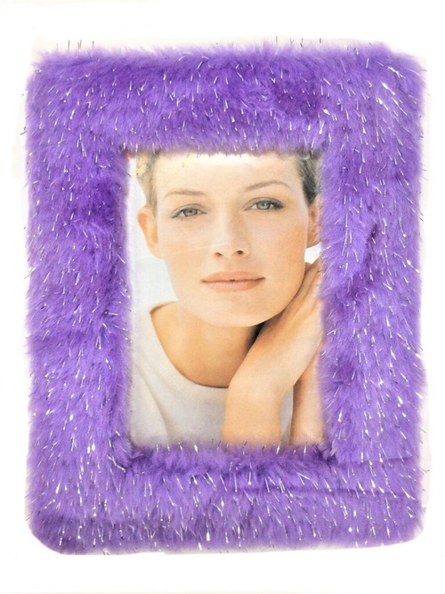 Furry Photo Frame  |產品名稱|絨毛系列|絨毛鏡子, 相框