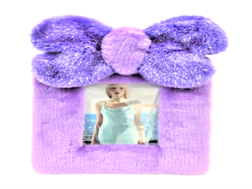 Furry Butterfly Photo Frame  |產品名稱|絨毛系列|絨毛鏡子, 相框