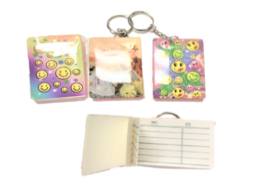 壓克力小電話本 鑰匙圈  |產品名稱|文具/包裝|色彩文具